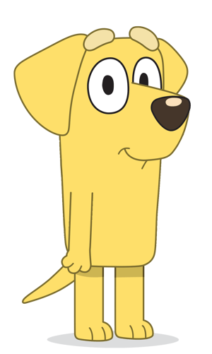 This is the Avatar Image for the Lucky (Bluey) AI Voice and Text to Speech Generator